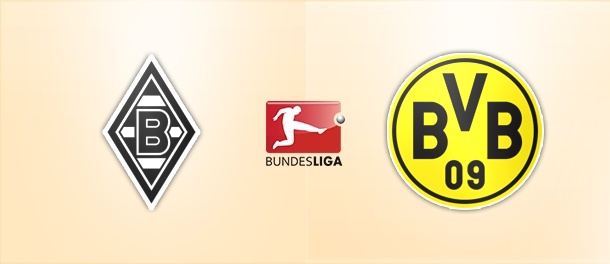дерби мач между отборите на Борусия Мьонхенгладбах и Борусия Дортмунд